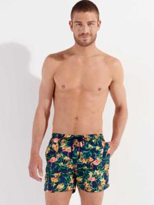 HOM - Beach Boxer - Flamingo - navy