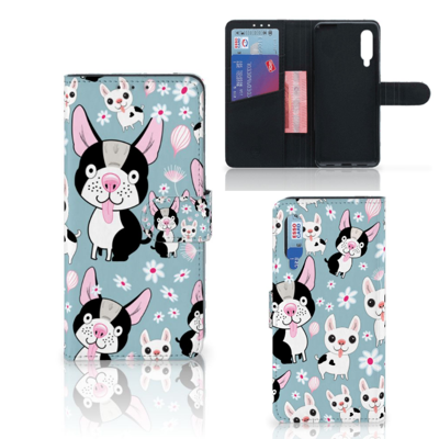 Xiaomi Mi 9 Telefoonhoesje met Pasjes Hondjes Xiaomi Mi 9 Telefoonhoesje met Pasjes Hondjes