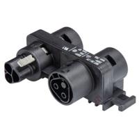 Wieland Electric 96.020.0153.1 Ronde connector verdeler Totaal aantal polen: 2 Serie (ronde connectoren): RST® CLASSIC 1 stuk(s)