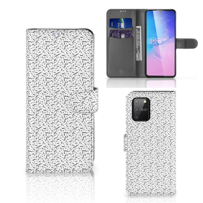 Samsung S10 Lite Telefoon Hoesje Stripes Dots Samsung S10 Lite Telefoon Hoesje Stripes Dots