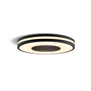 Philips Lighting Hue LED-plafondspots 871951434113500 Hue White Amb. Being Deckenleuchte schwarz 2400lm inkl. Dimmschalter LED vast ingebouwd 22.5 W