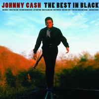 Johny Cash - The Best in Black dubbele langspeelplaat