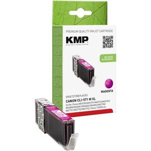 KMP Inktcartridge vervangt Canon CLI-571M XL Compatibel Magenta C107MX 1569,0006