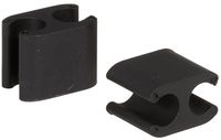 Elvedes Kabelclips Duo PVC voor Di2 5,0 mm + 2,5 mm zwart (50 stuks) - thumbnail