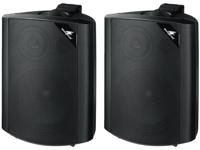 Monacor MKS-64/SW Wandluidspreker 90 W 4 Ω Zwart 1 paar