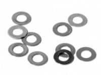 Washer m5 x 10 x 0.5mm silver - thumbnail