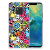 Huawei Mate 20 Pro Silicone Back Cover Punk Rock