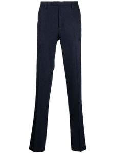 Boglioli pantalon de costume en laine vierge - Bleu