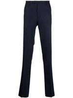 Boglioli pantalon de costume en laine vierge - Bleu