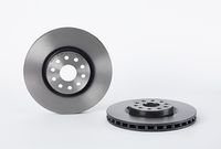 Remschijf COATED DISC LINE BREMBO, Remschijftype: Binnen geventileerd, u.a. für Lancia, Alfa Romeo - thumbnail