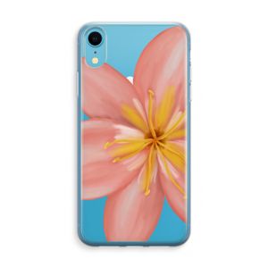 Pink Ellila Flower: iPhone XR Transparant Hoesje