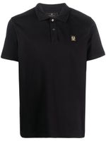 Belstaff polo à patch logo - Noir