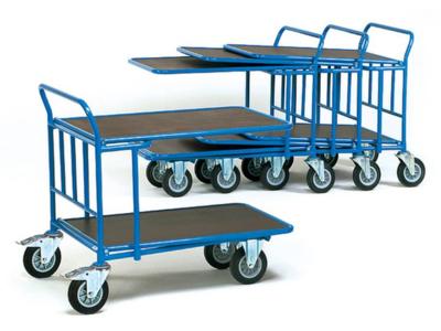 Fetra Hauptartikel 2971 Ruimtebesparende wagen Staal Poedercoating Laadvermogen (max.): 500 kg