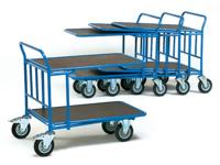 Fetra Hauptartikel 2971 Ruimtebesparende wagen Staal Poedercoating Laadvermogen (max.): 500 kg