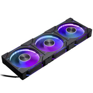 Phanteks D30 PWM Reverse Airflow D-RGB PC-ventilator Zwart (b x h x d) 120 x 120 x 30 mm