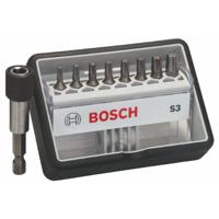 Bosch Professional 8 + 1-delig Schroevenbitset extra hard voor interne torx-schroeven