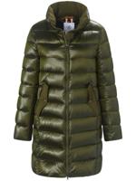 Doorgestikte donsjas in recht model Van Bogner groen