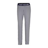 Tom Tailor gestreepte pyjamabroek donkerblauw/wit