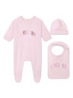 Givenchy Kids trousseau de naissance à patch logo - Rose