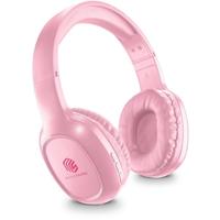 Music Sound | Hoofdband Bluetooth Basic | On-Ear Bluetooth-hoofdtelefoon met uittrekbare beugel - PlayTime 14h - kleur roze