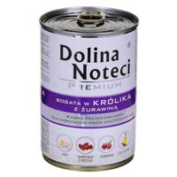Dolina Noteci Droogvoer voor honden, 400 g, konijn/żurawina can/24