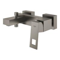 GROHE Eurocube badkraan m. omstel m. koppelingen brushed hard graphite 23140AL0