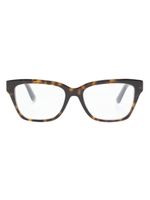 Dolce & Gabbana Eyewear lunettes de vue à monture papillon - Marron