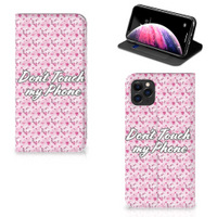 Apple iPhone 11 Pro Max Design Case Flowers Pink DTMP