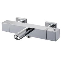 Thermostatische mengkraan voor Douche en bad Haceka Mezzo Chroom