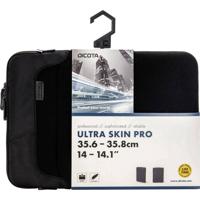 Dicota Laptophoes Ultra Skin PRO 14-14.1 Geschikt voor max. (laptop): 35,8 cm (14,1) Zwart - thumbnail