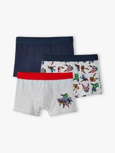 Set van 3 boxershorts jongens Marvel¨ Avengers marineblauw