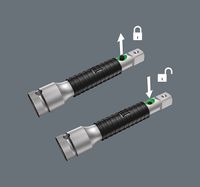 Wera 8796 LA 05003531001 Dopsleutelverlenging Aandrijving 1/4 (6.3 mm) Uitvoering 1/4 (6.3 mm) 150 mm 1 stuk(s) - thumbnail