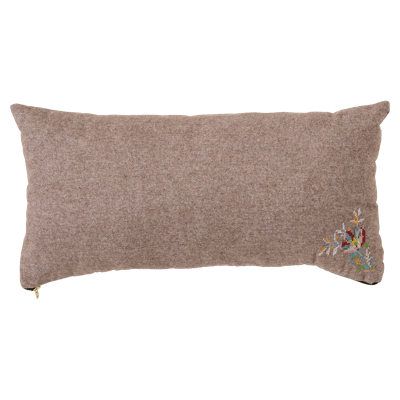 Bloomingville Kussen Bruin Wol