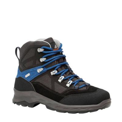 Scapino Mountain Peak leren wandelschoenen grijs/blauw Scapino Mountain Peak leren wandelschoenen grijs/blauw