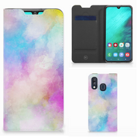 Bookcase Samsung Galaxy A40 Watercolor Light