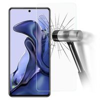 Xiaomi 11T/11T Pro Screenprotector van gehard glas - 9H - Doorzichtig