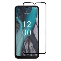 Nokia C22 Full Cover Glazen Screenprotector - Zwarte Rand - thumbnail