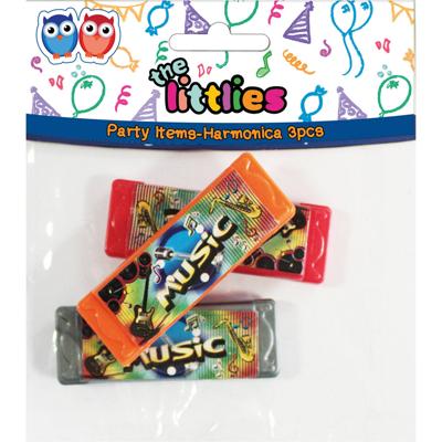 The Littlies Mondharmonica The Littlies Multicolor 3 Stuks