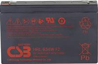 CSB Battery 1667544 HRL 634W high-rate longlife HRL634W loodaccu 6V 8,4Ah loodvlies (AGM) (B x H x D) 151 x