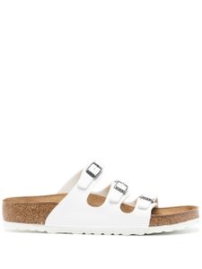 Birkenstock Florida leather sandals - Marron