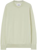 Jil Sander pull en laine à col rond - Vert