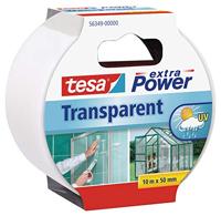 tesa Reparatietape met extra vermogen, transparant, 10 m x 50 mm