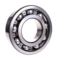 FAG 6320 Radiaal Lager, Enkele Rij, ABEC 1 Precisie, Open, Stalen Kooi, Normale Speling, Metrisch, 100mm ID, 215mm OD, 47mm Breedte, 7000 tpm Maximale Rotatiesnelheid, 30500lbf Statische Ladingscapaciteit, 36500lbf Dynamische Ladingscapaciteit