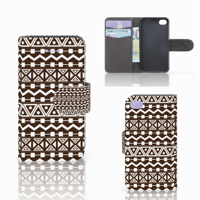 Apple iPhone 4 | 4S Telefoon Hoesje Aztec Brown