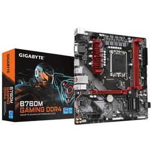 Gigabyte B760M GAMING DDR4 Moederbord Socket Intel 1700 Vormfactor Micro-ATX Moederbord chipset Intel® B760 Express