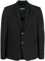 Patrizia Pepe blazer boutonné à coupe cintrée - Noir