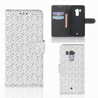 HTC U11 Plus Telefoon Hoesje Stripes Dots
