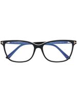 TOM FORD Eyewear lunettes de vue à monture carrée - Noir - thumbnail