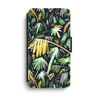 Tropical Palms Dark: iPhone XS Max Flip Hoesje - thumbnail