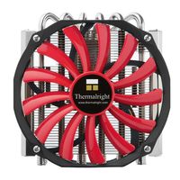 Thermalright AXP-200R koelsysteem voor computers Processor Koeler 14 cm Zwart, Rood - thumbnail